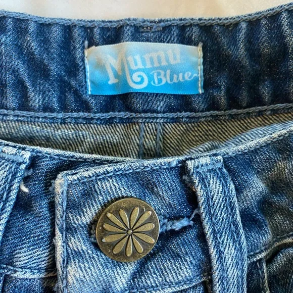 Show Me Your MuMu Denim Shorts - Picture 3 of 3